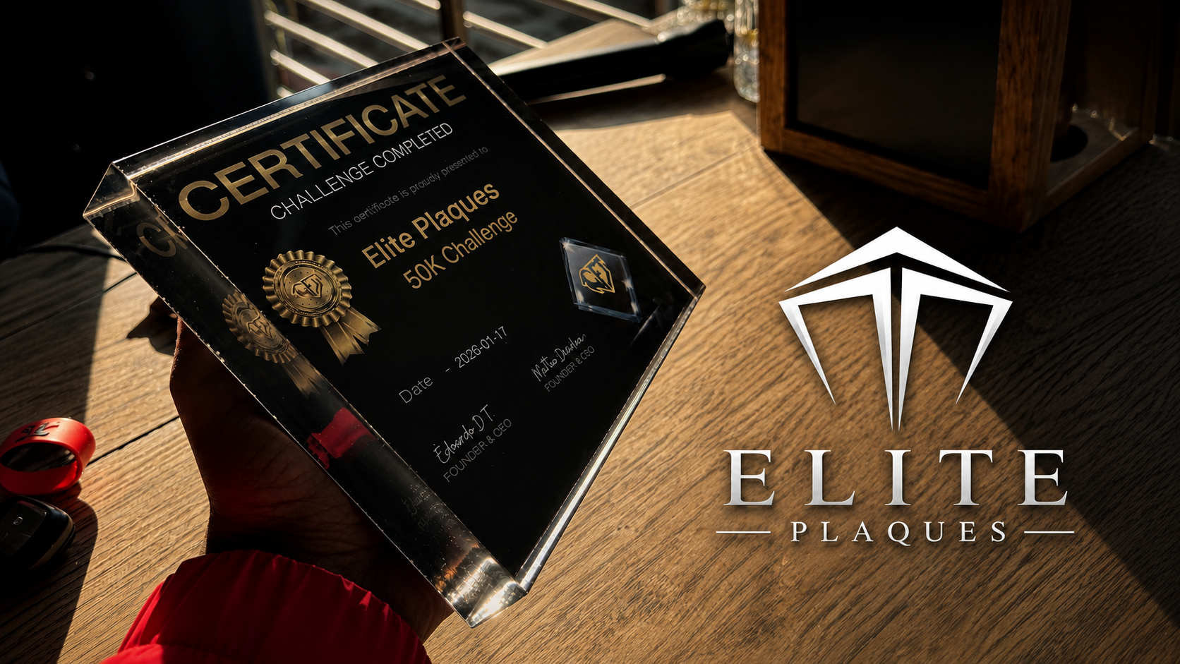 Elite Plaque